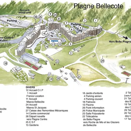 Plagne Bellecôte, 1 Pièce, 4 Personnes - Fr-1-181-1009 * La Plagne